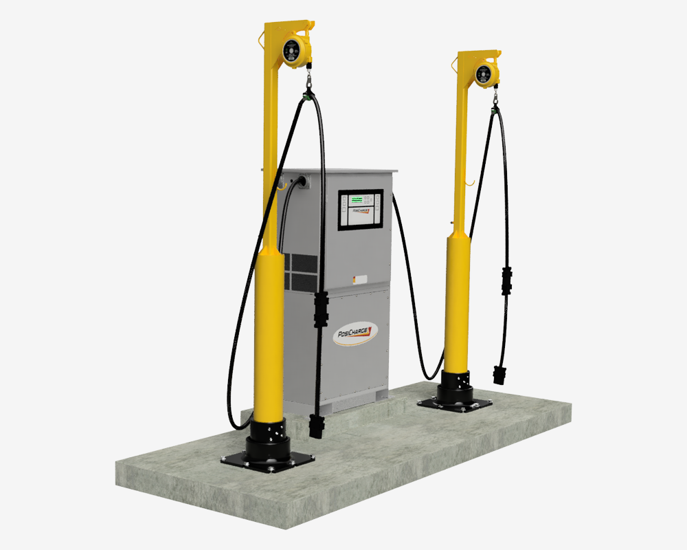 AVCRR-96 Cable Retriever with Integral Rebounding Bollard